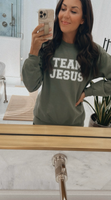 Team Jesus Pullover - Green