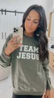 Team Jesus Pullover - Green